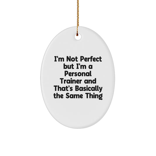 Personal Trainer Christmas Ornament for Coworkers Idea Gift - Image 1