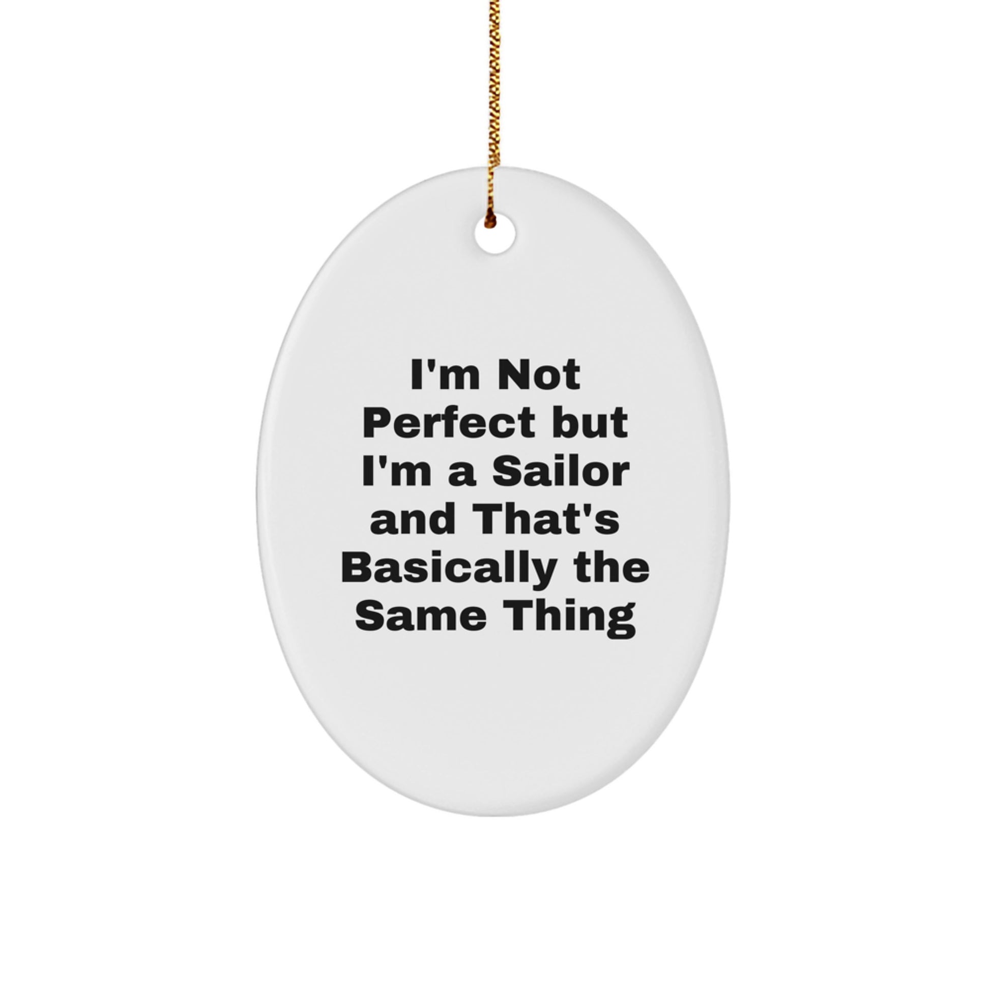 Christmas Gift for Her Sailor Ornament Present - Image 1