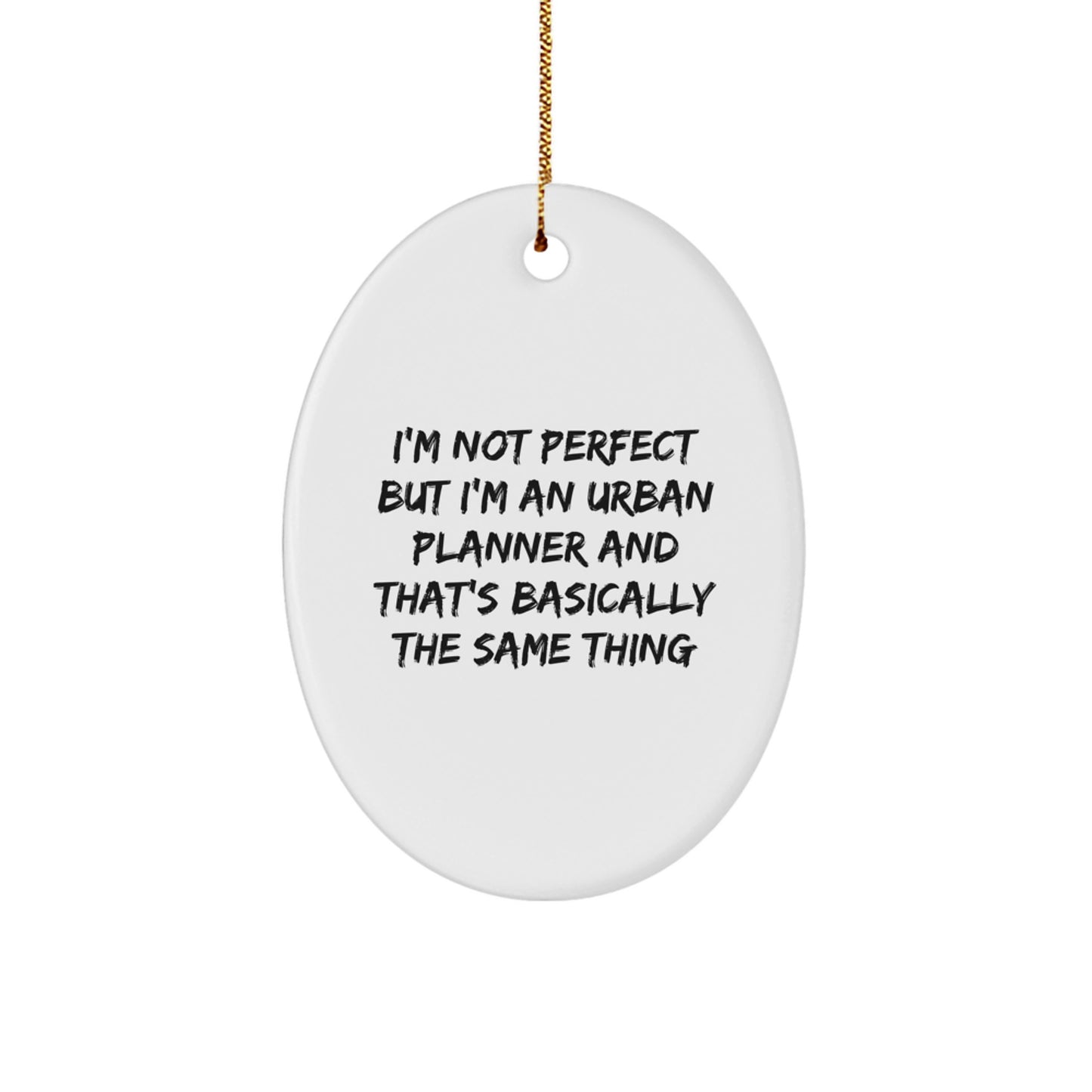 Urban Planner Keepsake Christmas Ornament for Him Gift – Holiday Tree - Image 1