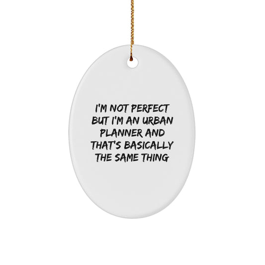 Urban Planner Keepsake Christmas Ornament for Him Gift – Holiday Tree - Image 1