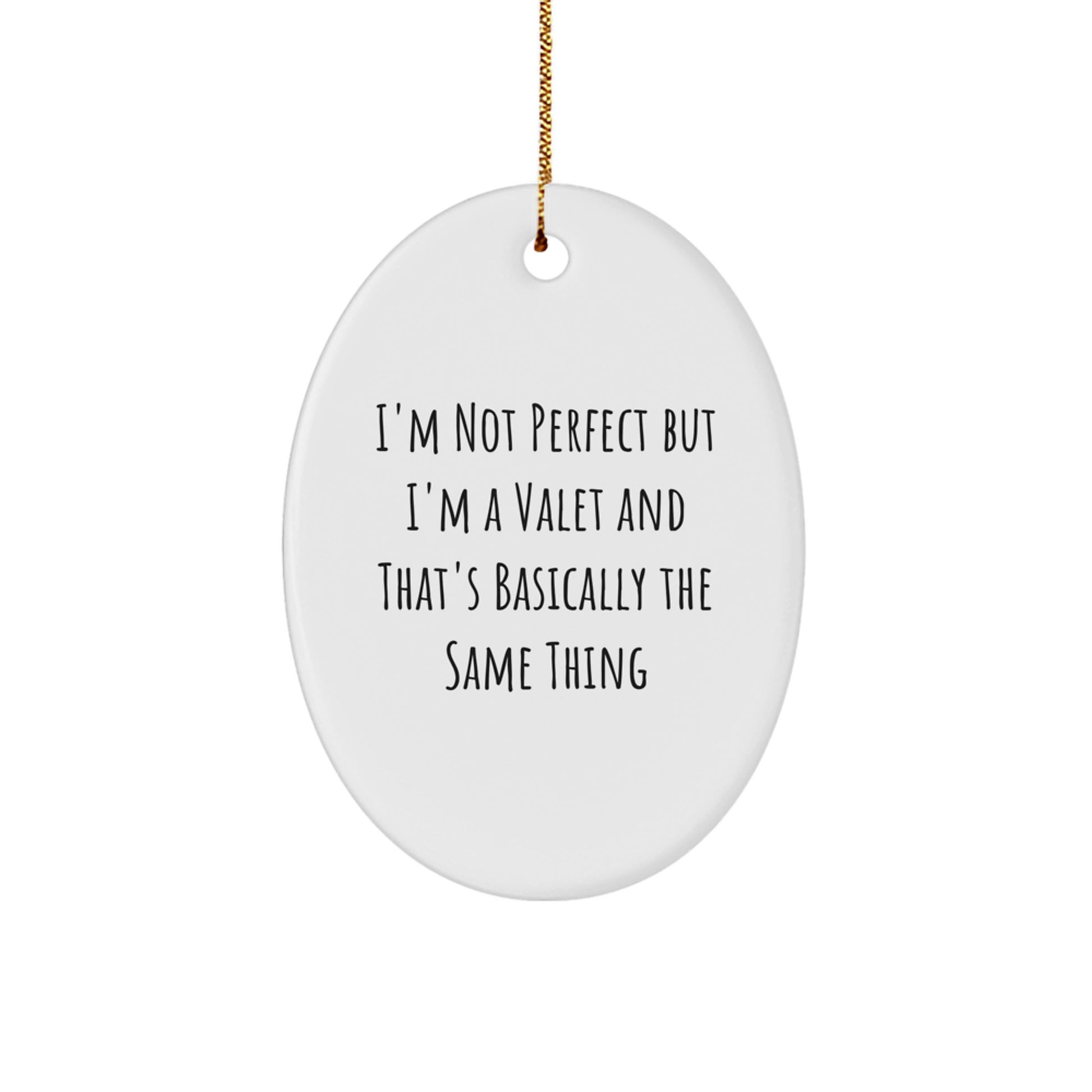 Christmas Gift Surprise Oval Valet Ornament for Teens - Image 1