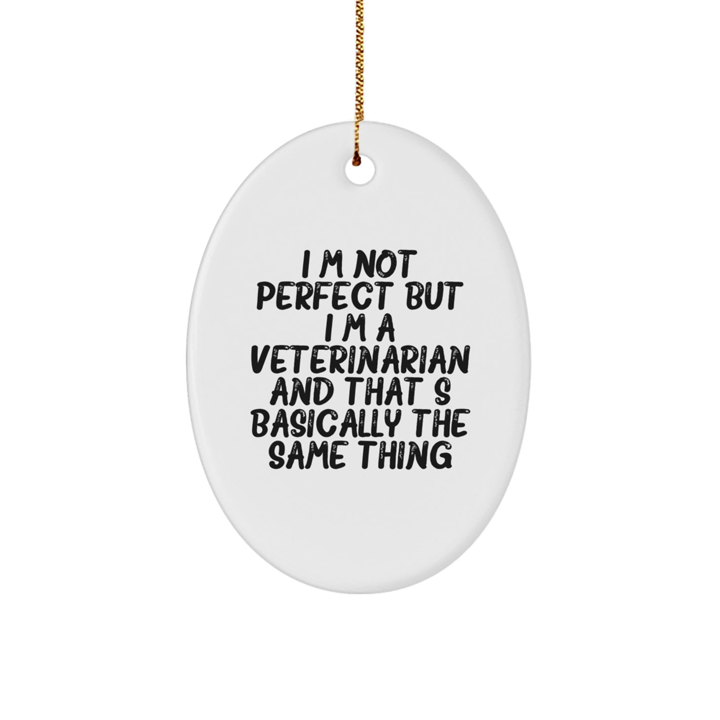 Veterinarian Novelty Christmas Ornament Keepsake Gift for Friends - Image 1