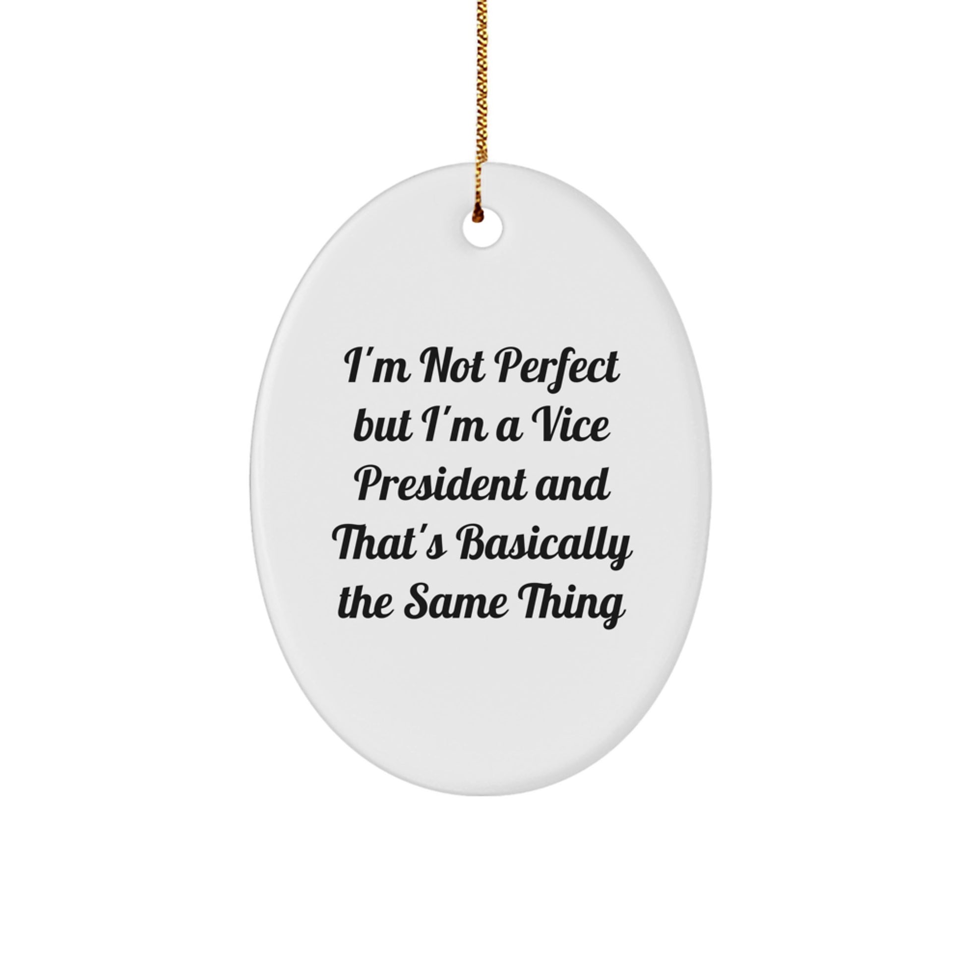 Vice President Favorite Kids Christmas Ornament Gift - Image 1