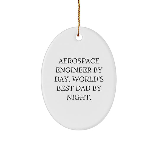 Aerospace Engineer Christmas Ornament for Family Treasure Gift - Image 1