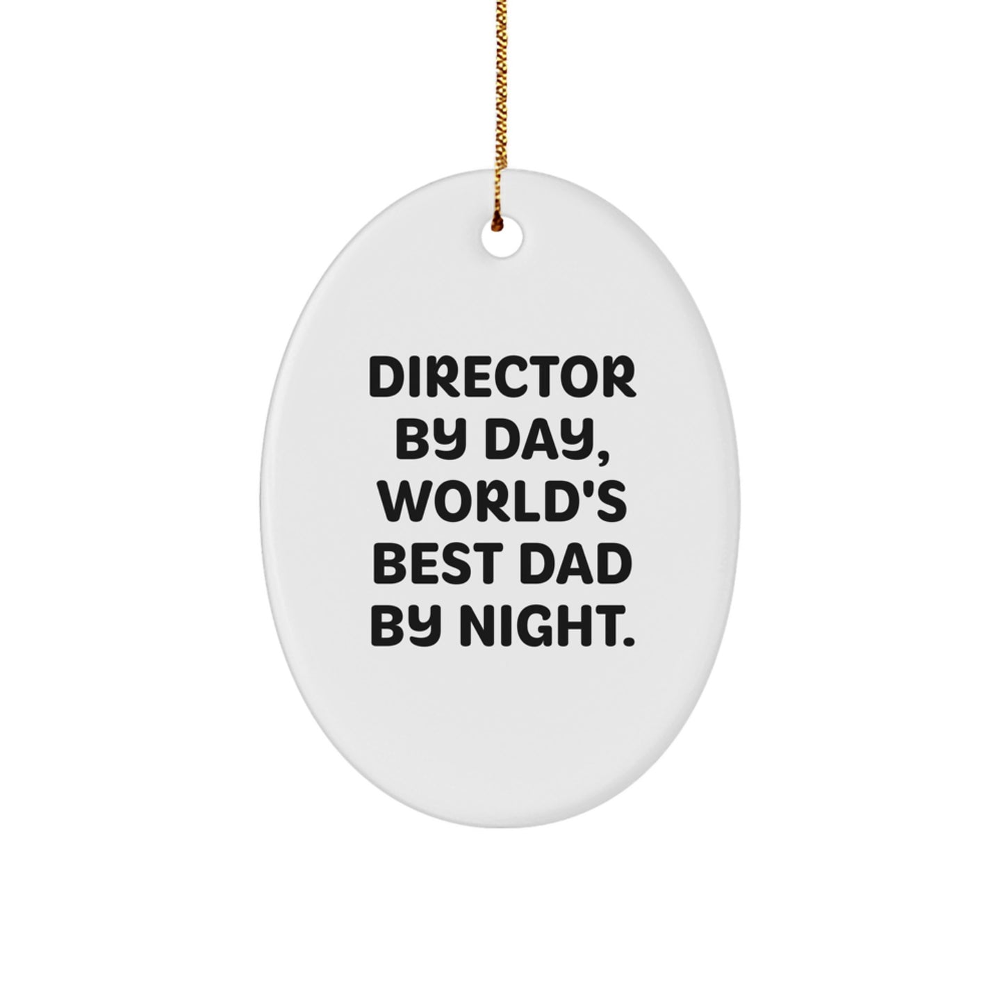 Director Favorite Kids Christmas Ornament Gift - Image 1