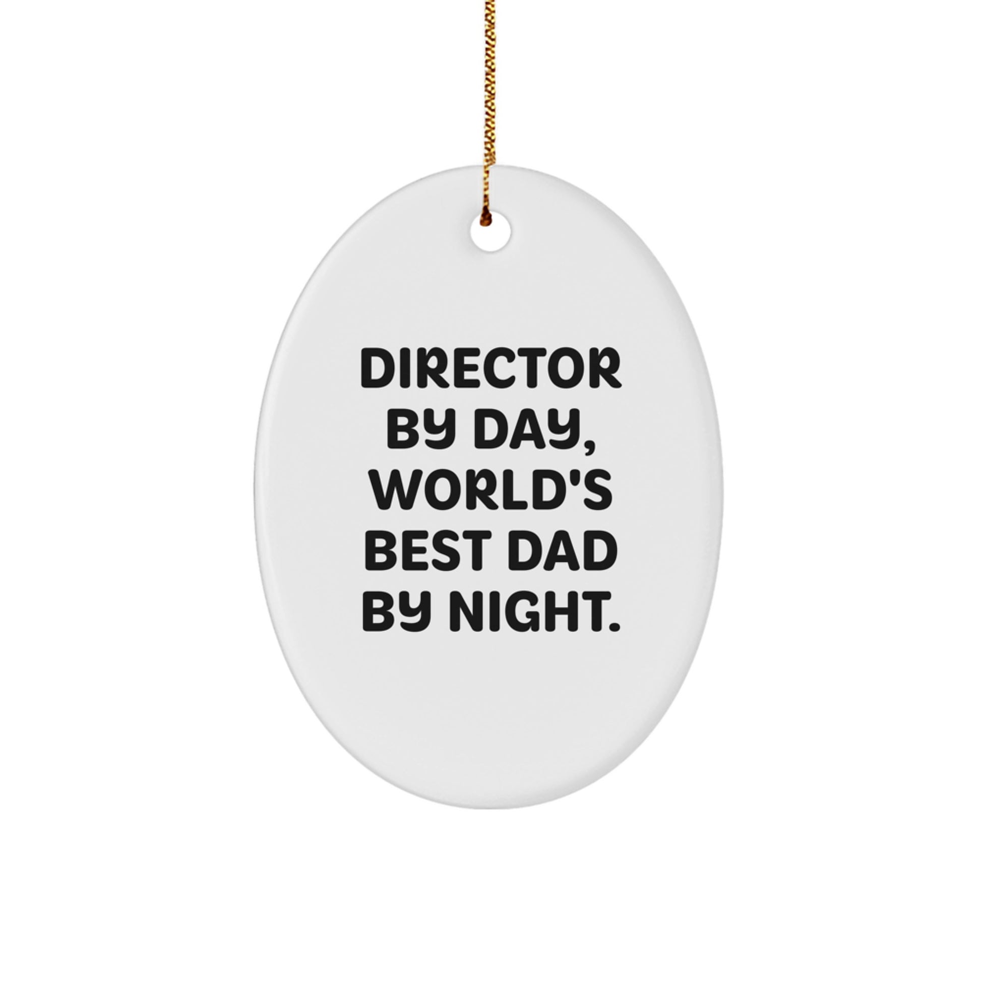 Director Favorite Kids Christmas Ornament Gift - Image 1