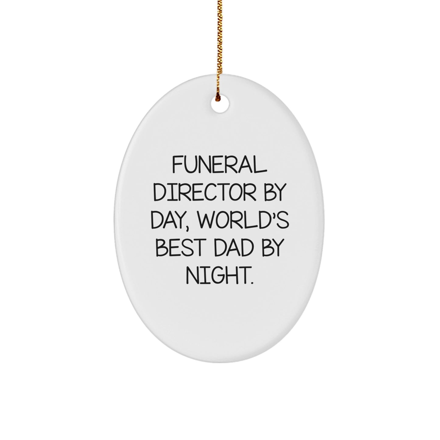Funeral Director Christmas Ornament Coworkers Christmas Keepsake Gift - Image 1