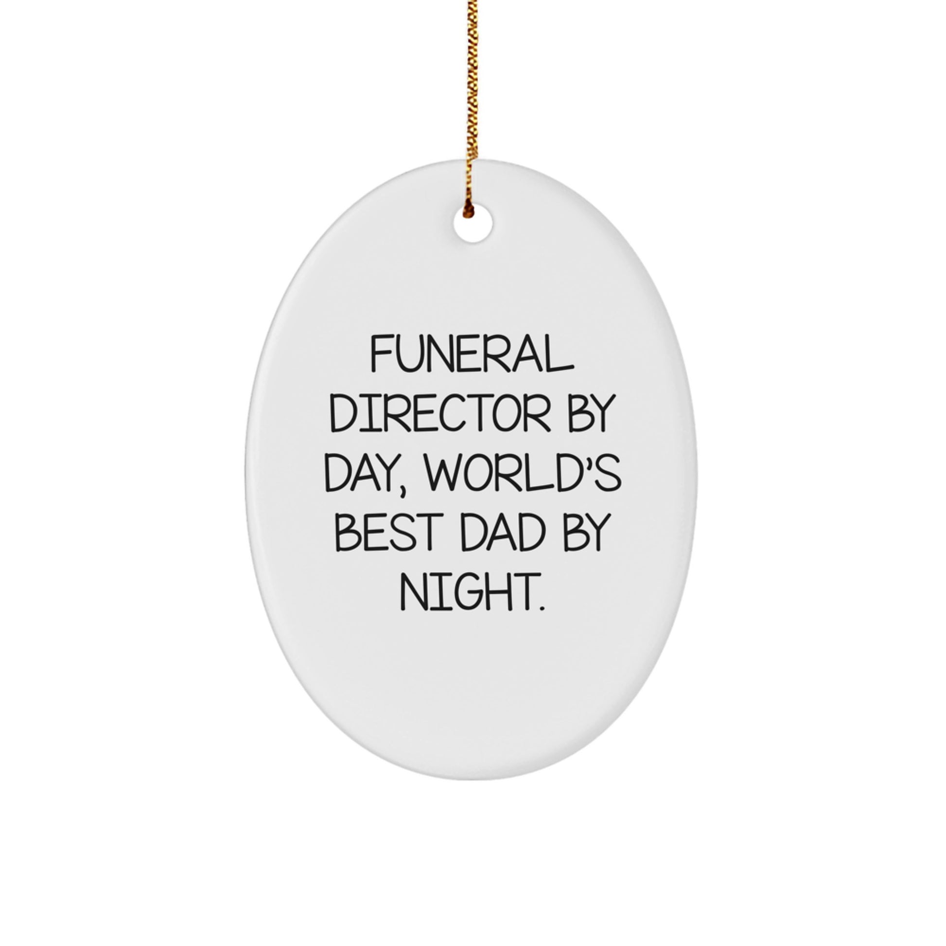 Funeral Director Christmas Ornament Coworkers Christmas Keepsake Gift - Image 1