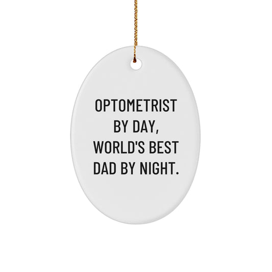 Optometrist Christmas Ornament Essential for a Best Friend Gift - Image 1