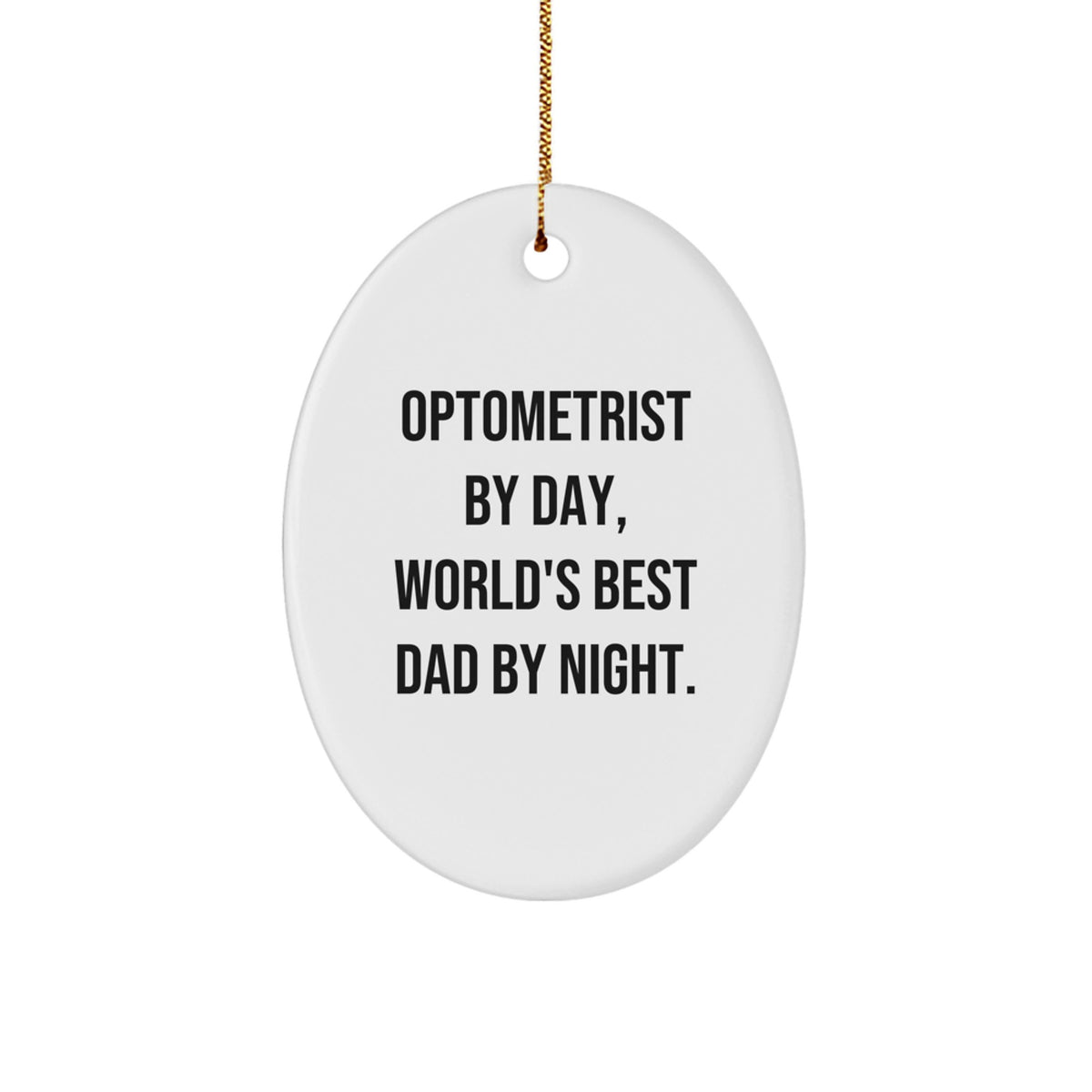 Optometrist Favorite Christmas Ornament Gift for Kids - Image 1