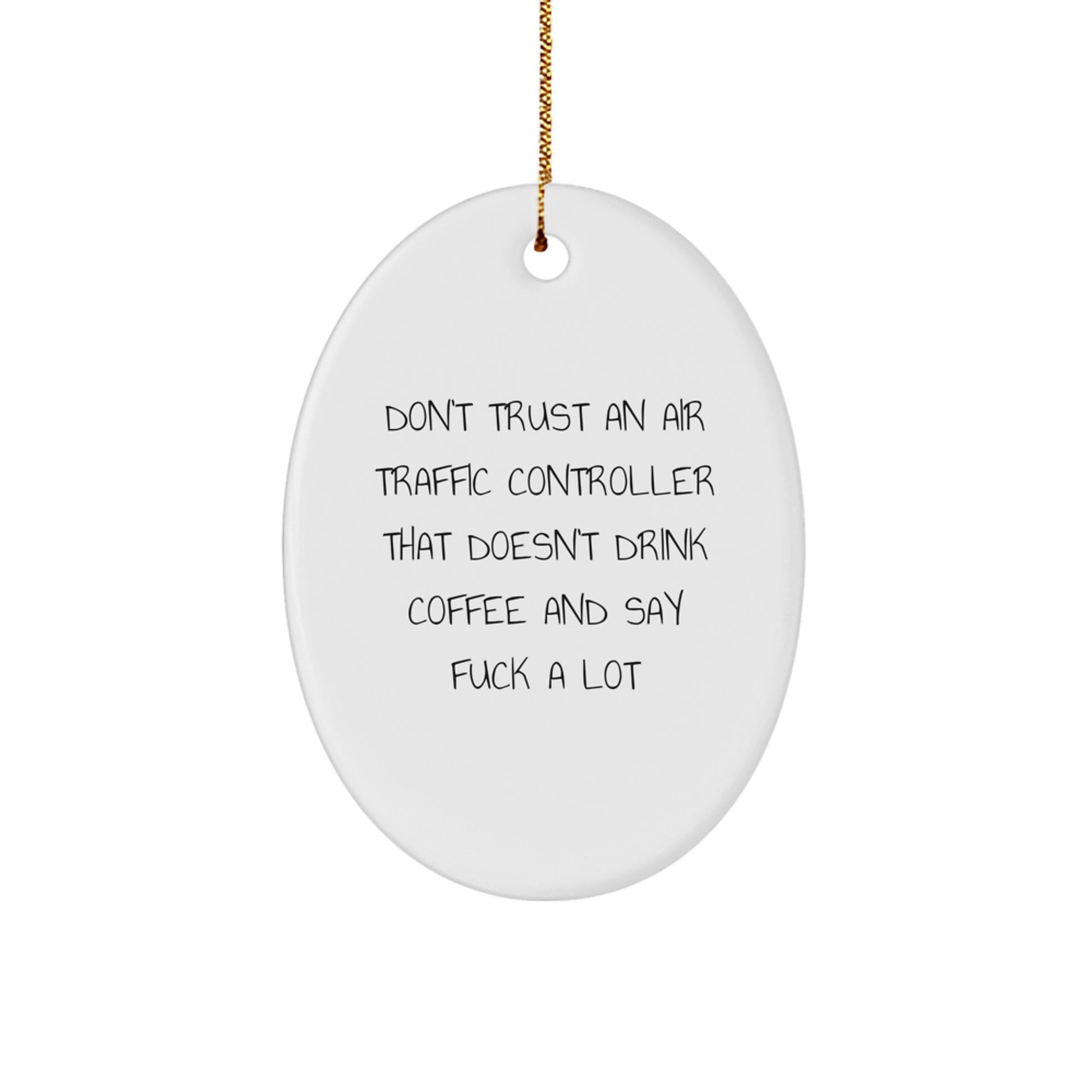 Christmas Gift for Her Air Traffic Controller Ornament Present - Image 1