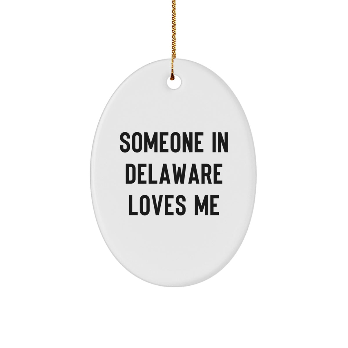 Delaware Favorite Christmas Ornament for Kids Gift - Image 1