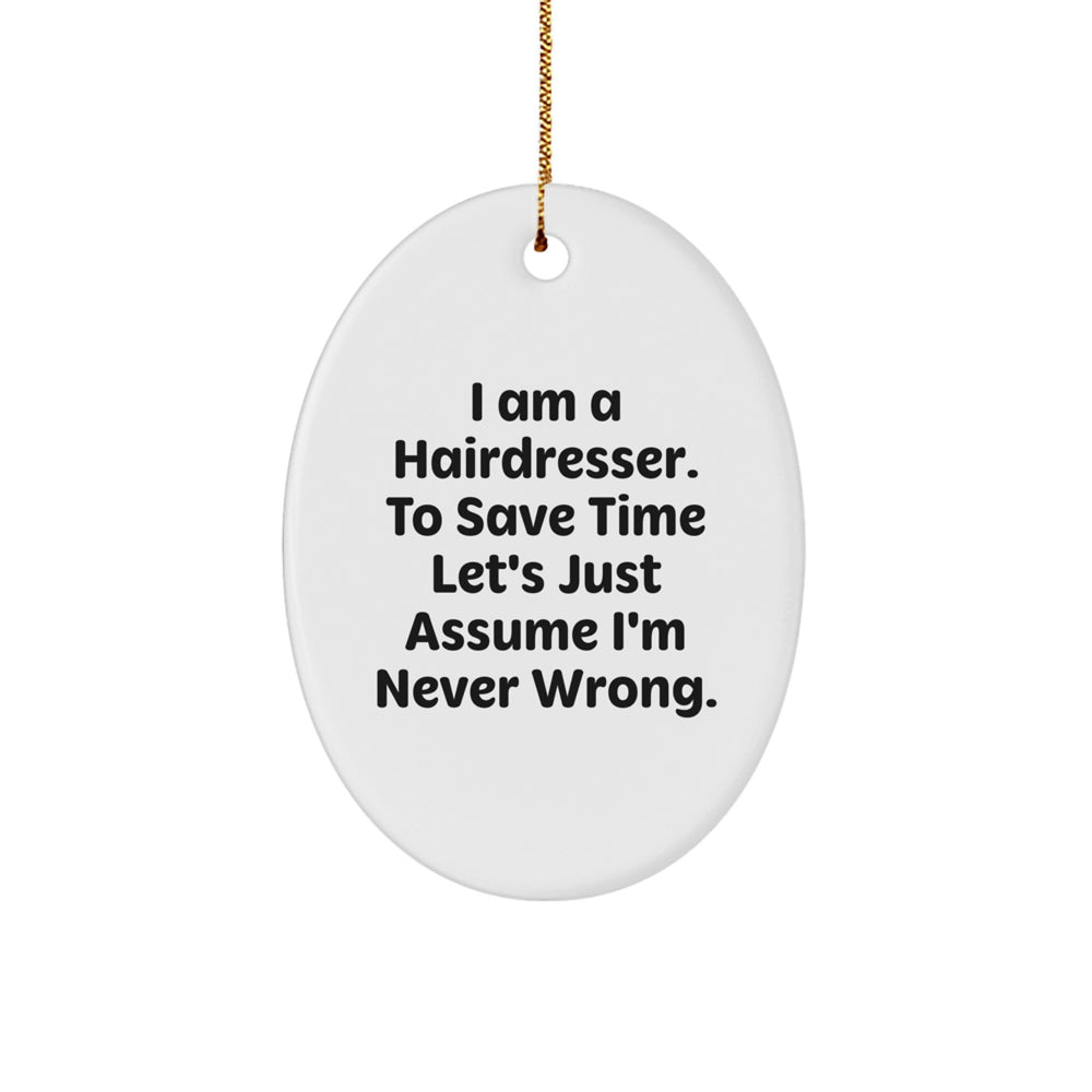 Funny Hairdresser Gifts from Men to Hairdresser Friends at Christmas Unique Gifts - Image 1