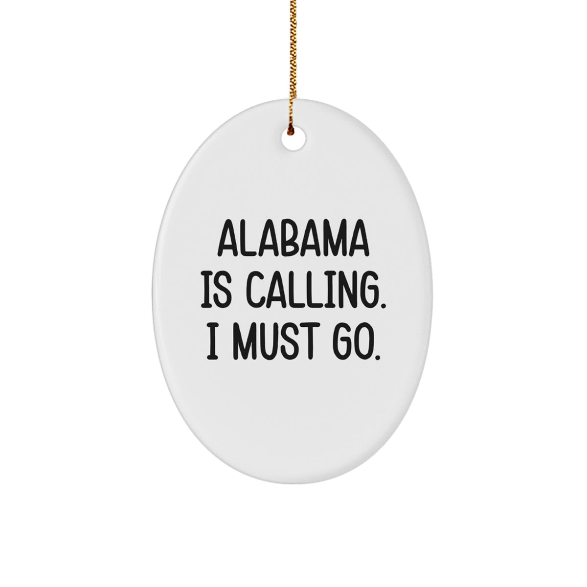 Alabama Favorite Kids Christmas Ornament Gift – Surprise for Family - Image 1
