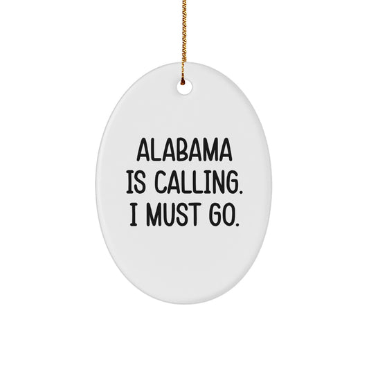 Alabama Favorite Kids Christmas Ornament Gift – Surprise for Family - Image 1