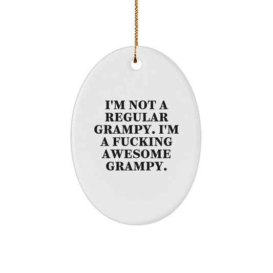 Grampy Keepsake Christmas Ornament for Him Gift - Image 1