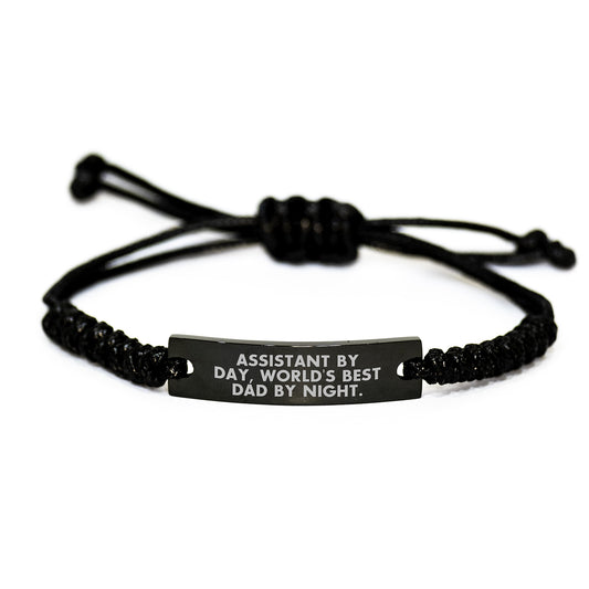 Assistant Rope Bracelet Novelty Birthday Gift for Fun Friends - Image 1