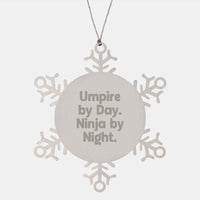 Load image into Gallery viewer, Unique Umpire By Day Ninja By Night Christmas Unique Gifts from Family Members to Umpire Friends - Image 1
