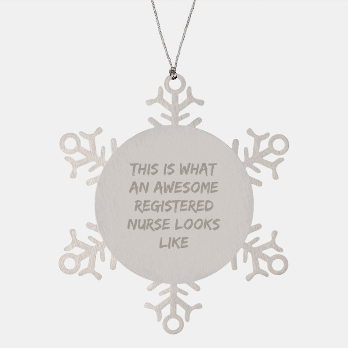 Registered Nurse Keepsake Christmas Ornament for Him Gift – Celebrate - Image 1