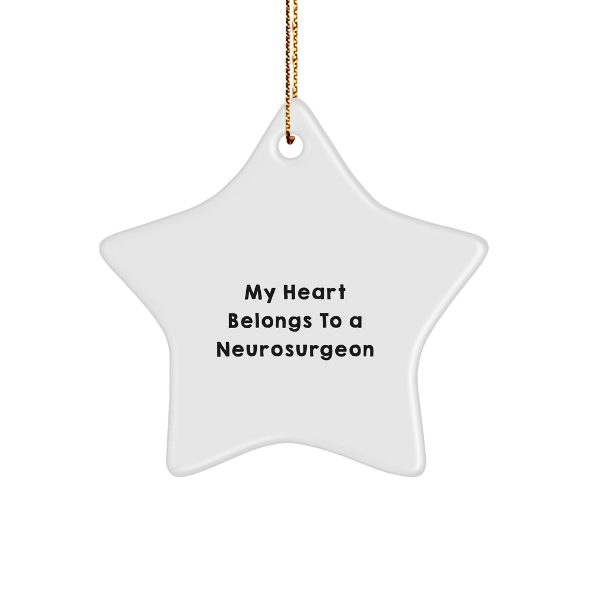 Neurosurgeon Keepsake Holiday Christmas Ornament for Him Gift - Image 1