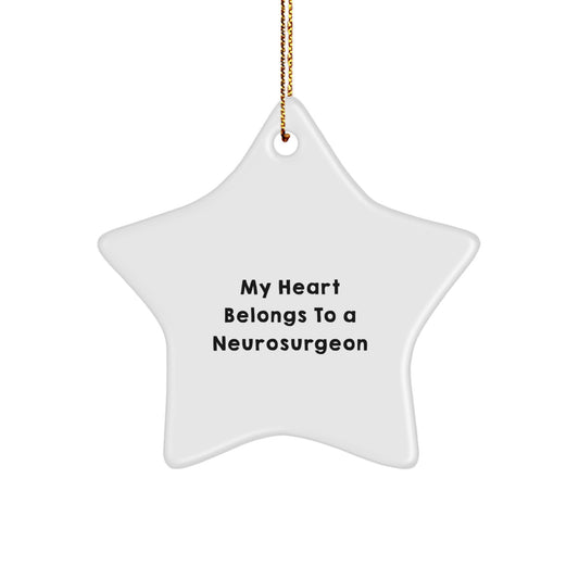 Neurosurgeon Keepsake Holiday Christmas Ornament for Him Gift - Image 1