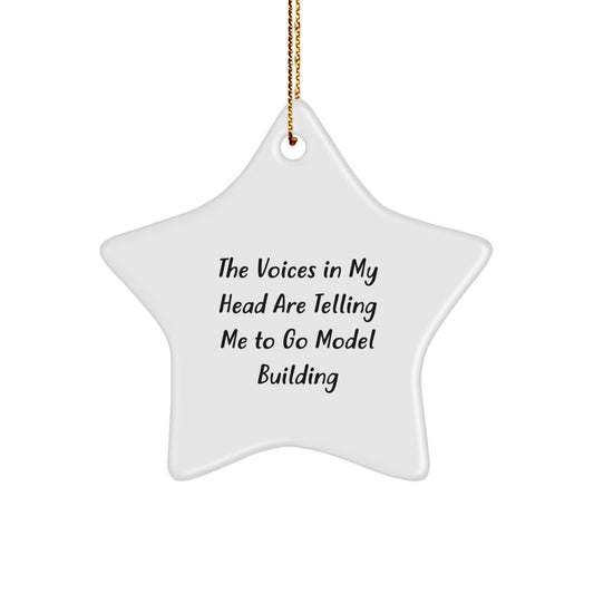 Model Building Christmas Ornament Gift for Friends Novelty Funny - Image 1