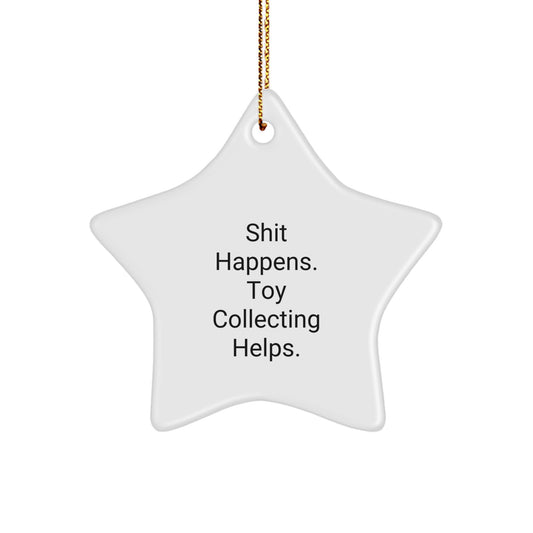 Funny Toy Collecting Star Ornament Gifts from Friends and Family for Christmas Unique Decorations - Image 1