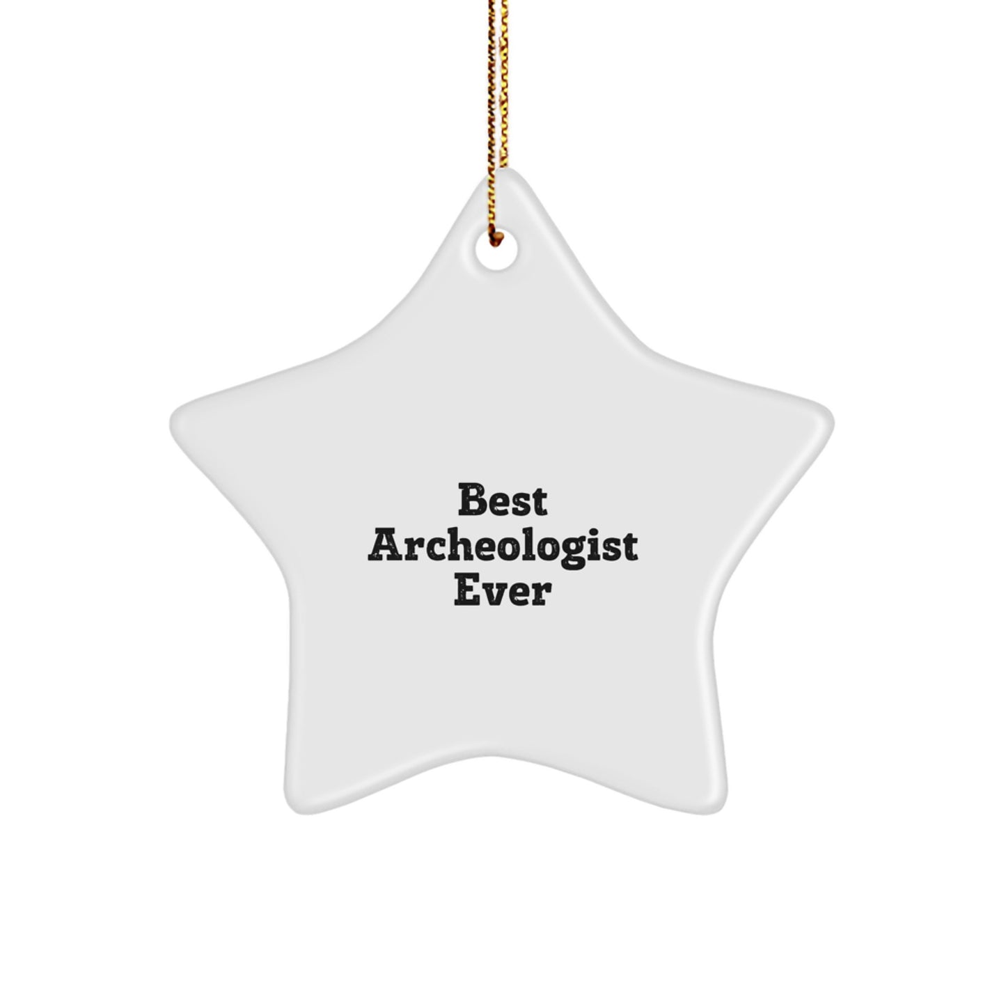 Archeologist Star Ornament Favorite for Kids Christmas Gift - Image 1