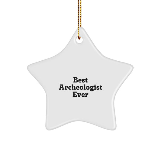Archeologist Star Ornament Favorite for Kids Christmas Gift - Image 1