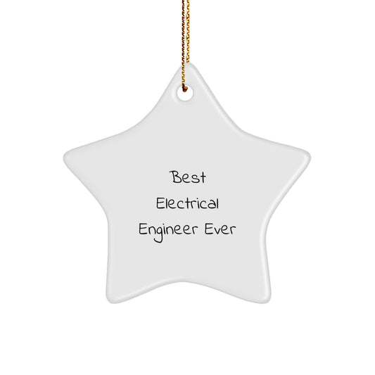 Electrical Engineer Keepsake Christmas Ornament for Him Gift - Image 1