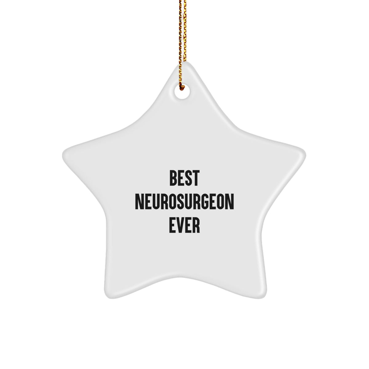 Christmas Unique Gift Neurosurgeon Star Ornament for Teens Surprise - Image 1