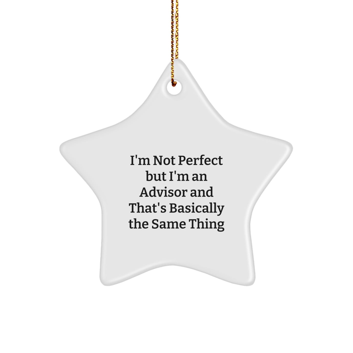 Advisor Keepsake Christmas Ornament for Him Gift – Bright Holiday - Image 1