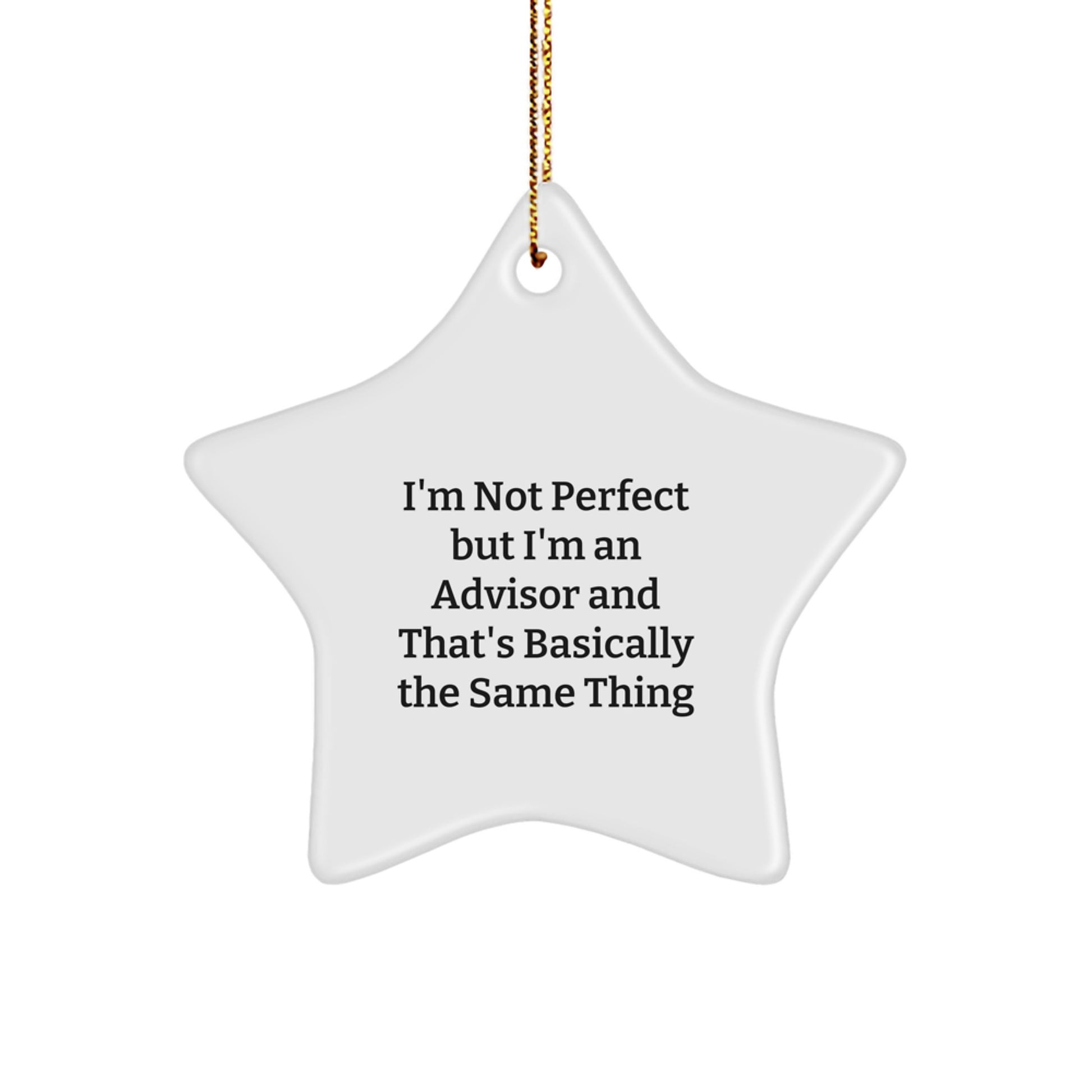 Advisor Keepsake Christmas Ornament for Him Gift – Bright Holiday - Image 1