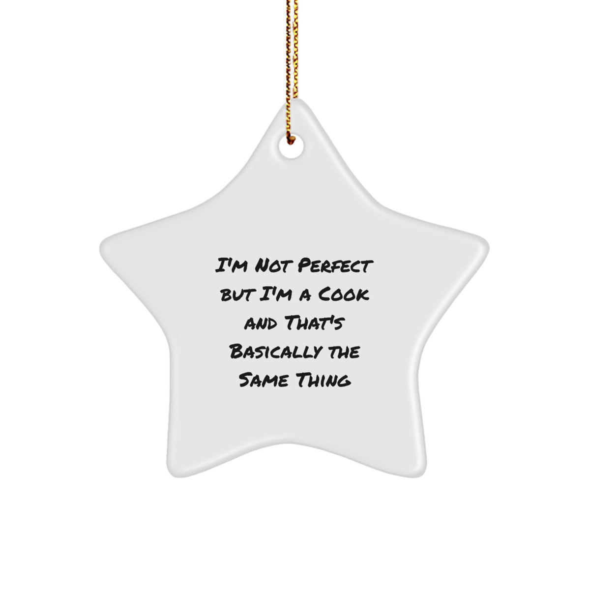 Favorite Cook Star Christmas Ornament for Kids Holiday Keepsake Gift - Image 1