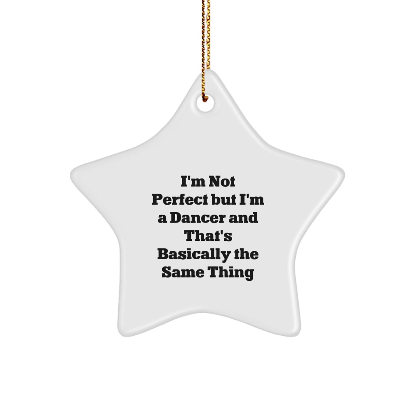 Family Treasure Dancer Star Ornament Christmas Gift - Image 1