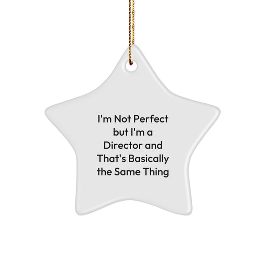 Director Star Ornament Idea for Coworkers Christmas Gift - Image 1