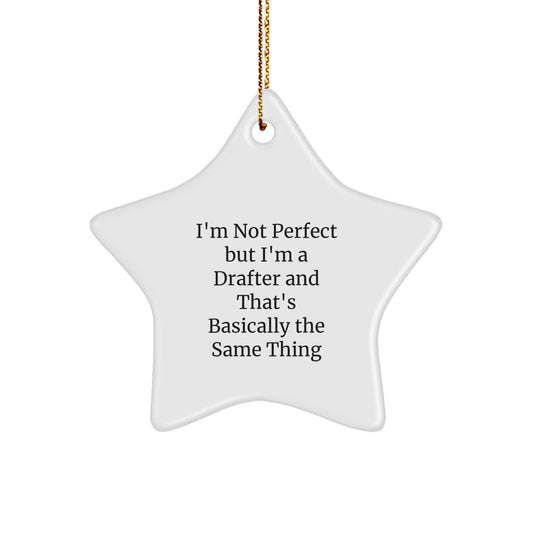 Drafter Star Christmas Ornament Treasure for Family Gift - Image 1