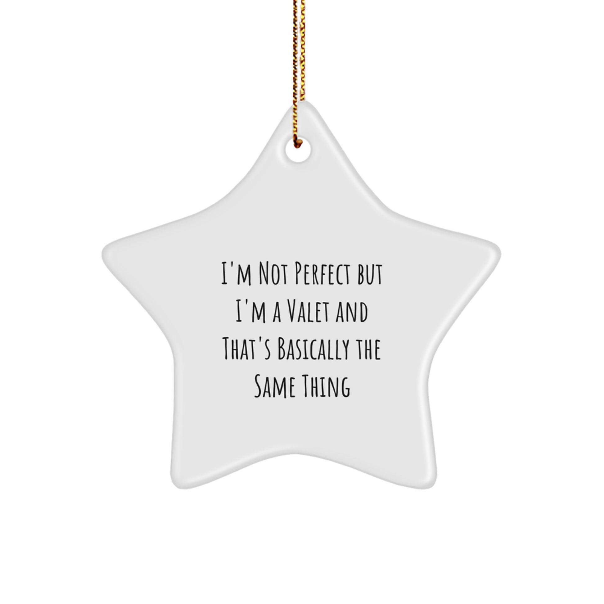 Valet Star Ornament for Kids Treasure Keepsake Christmas Gift - Image 1