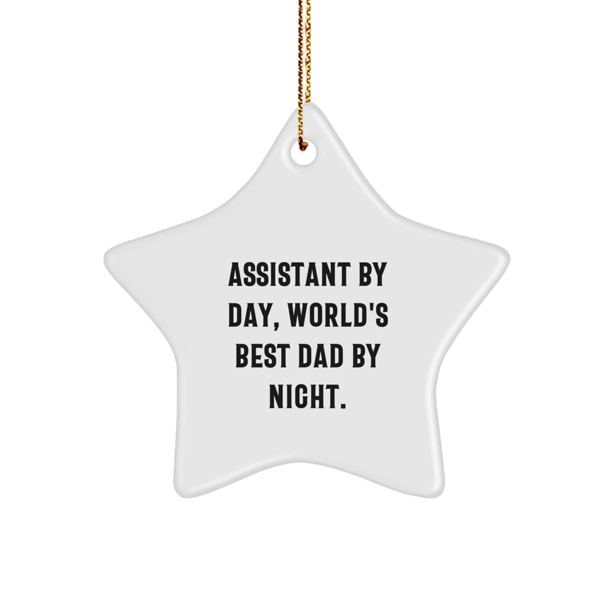 Christmas Gift for Her Present Assistant By Day, World's Best Dad By - Image 1