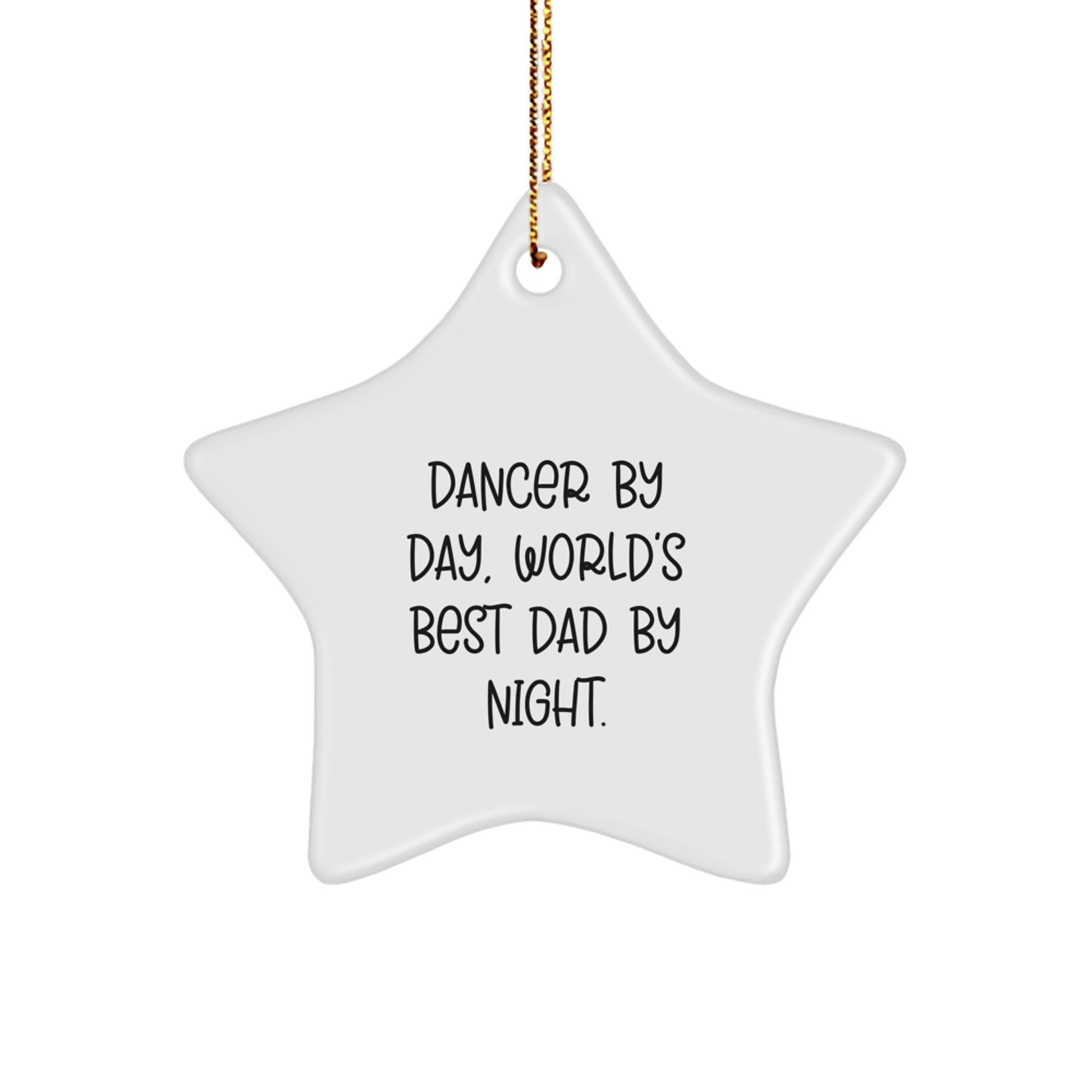 Family Treasure Dancer Star Christmas Ornament Gift - Image 1