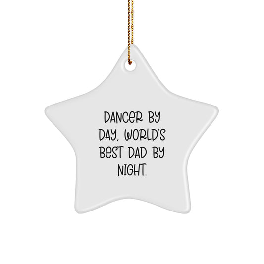 Family Treasure Dancer Star Christmas Ornament Gift - Image 1