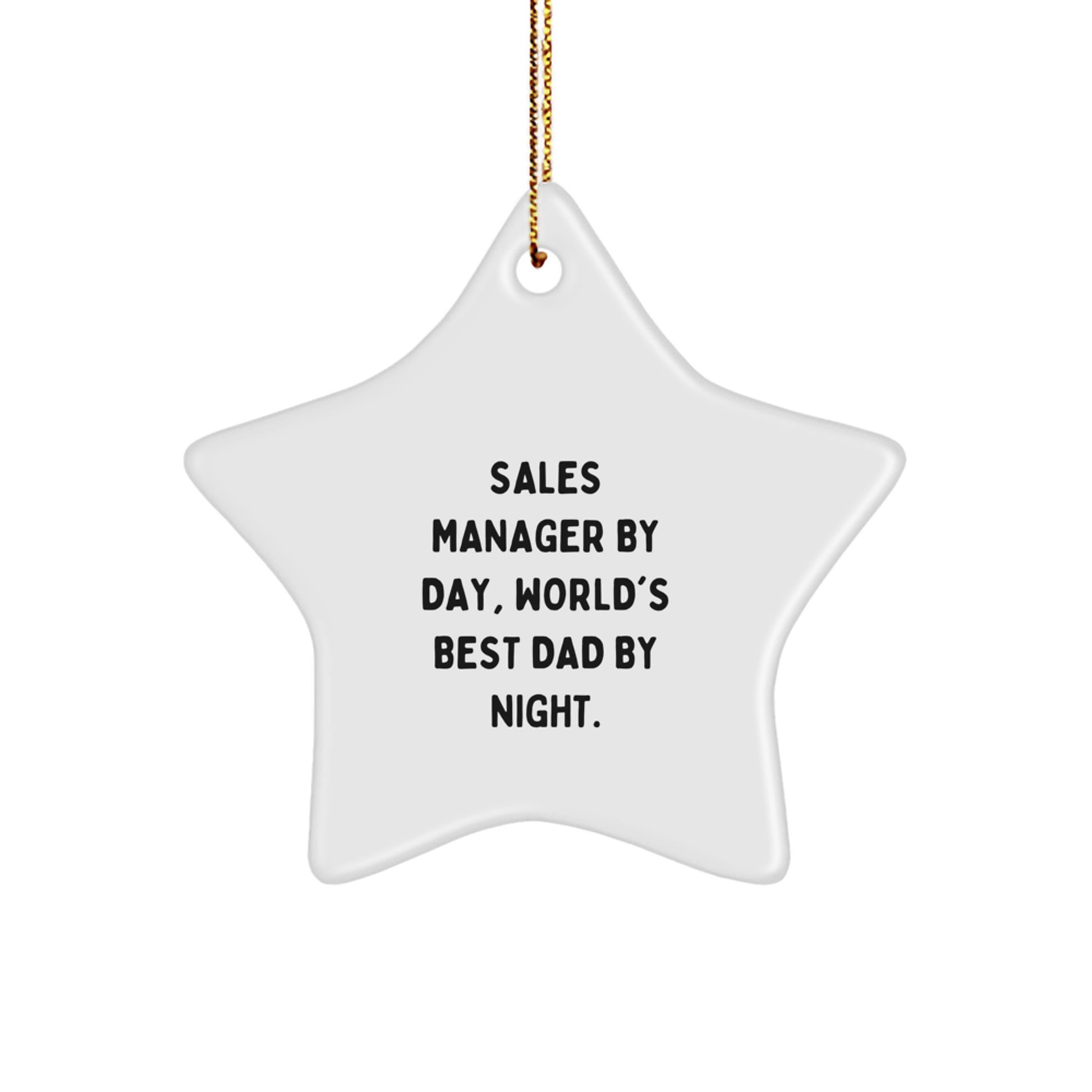 Surprise Christmas Gift for Family Sales Manager By Day, World's Best - Image 1
