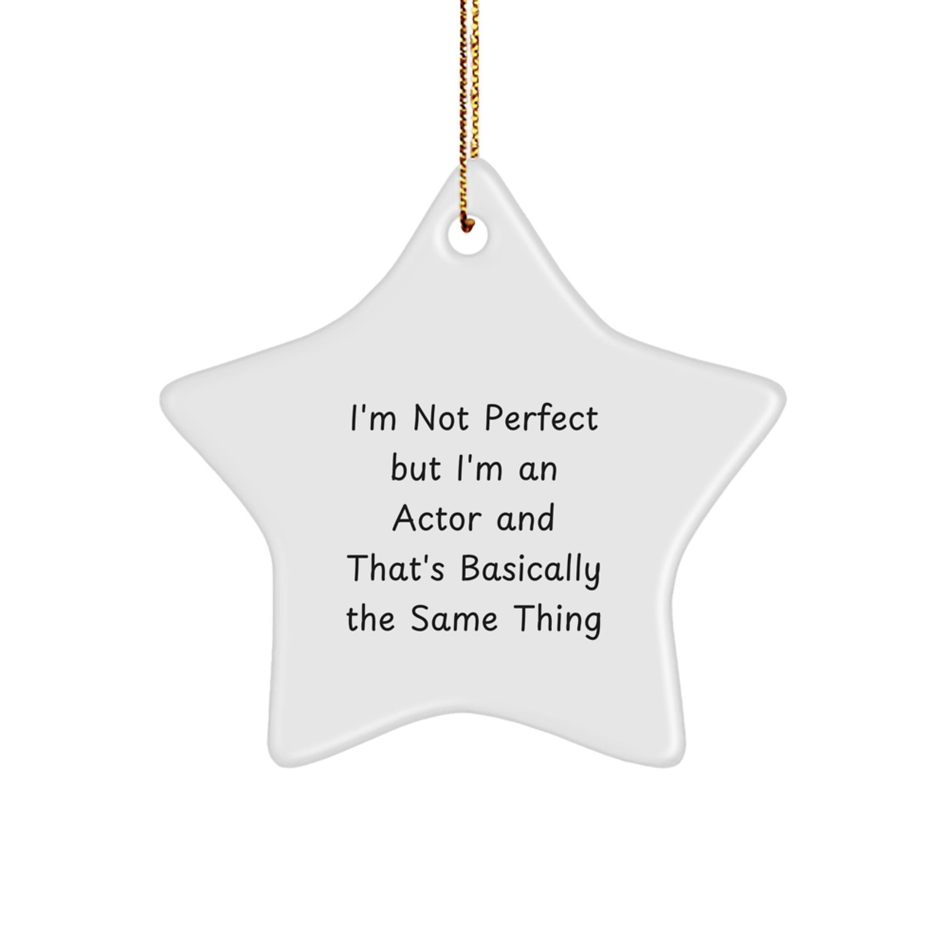 Christmas Gift for Teens Actor Star Ornament Surprise - Image 1