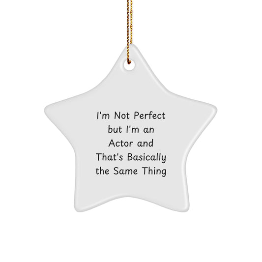Christmas Gift for Teens Actor Star Ornament Surprise - Image 1