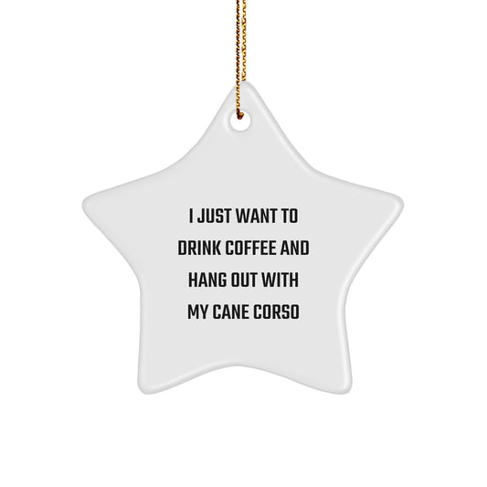 Funny Cane Corso Dog Mug Lovers Gifts from Men, Women, or Friends to Cane Corso Dog Owners on Christmas Unique Gifts - Image 1