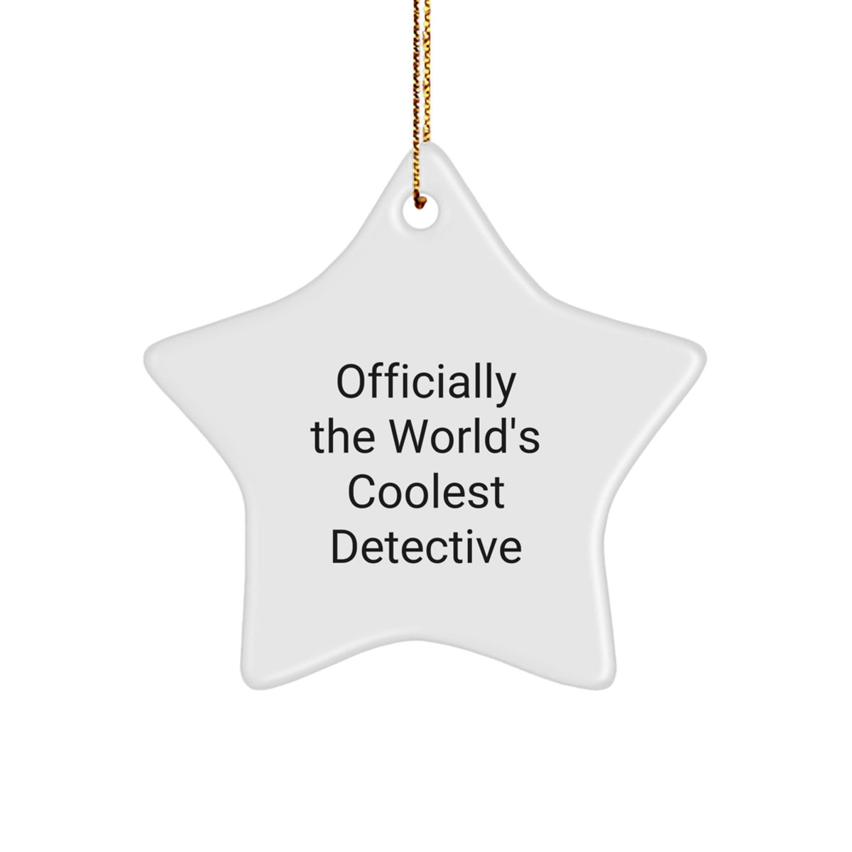 Funny Detective Gifts from Friends and Family for the Officially World's Coolest Detective - Image 1