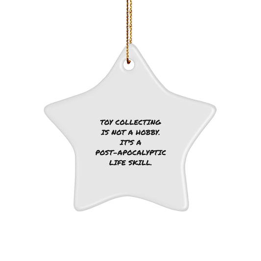 Funny Toy Collecting Gifts for Men Star Ornament, Cute Star Shaped Decorations from Friends for Christmas Unique Gifts - Image 1
