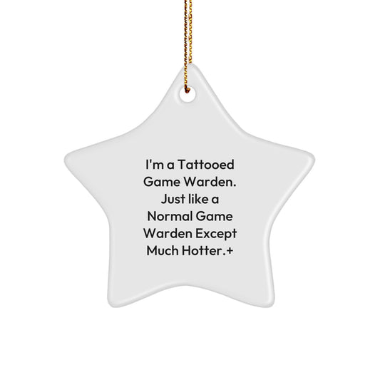 Funny Game Warden Gifts from Men to Friends, Unique Christmas Unique Gifts for Game Wardens - Image 1