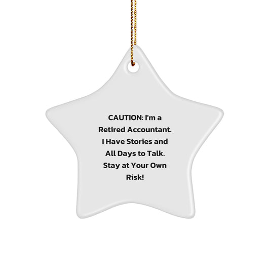 Surprise Cheer for Happy Kids Favorite Accountant Christmas Ornament Gift - Image 1