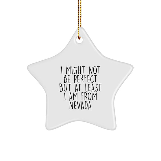 Nevada Star Ornament Gifts from Friends and Family for Christmas Unique Decoration - Image 1
